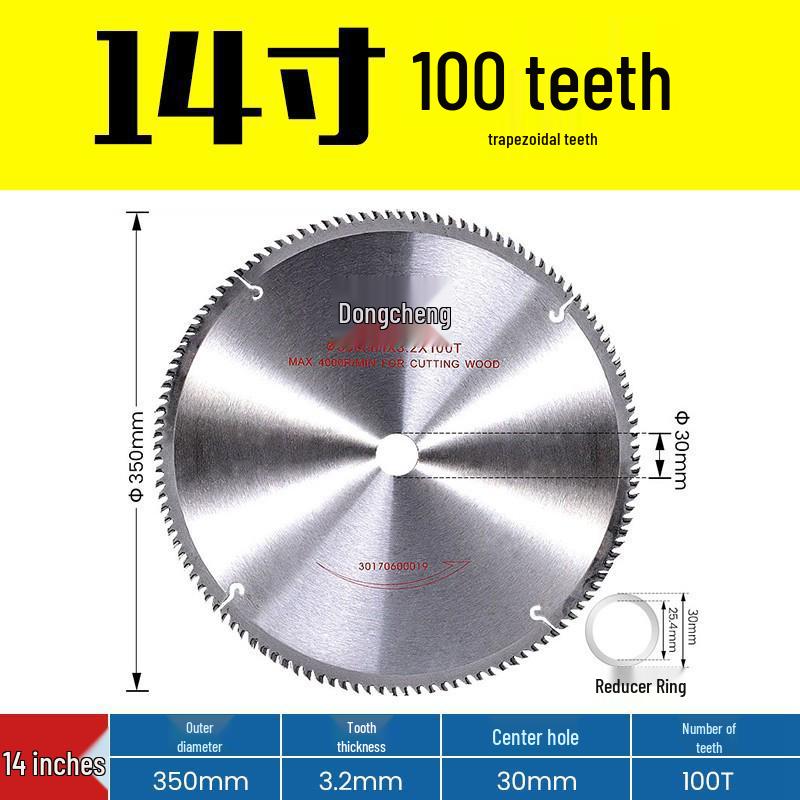Circular Alloy Woodworking Saw Blade for Angle Grinder