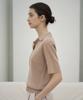 RE RHEE Cuban Collar Short Sleeved Knit Shirt Be