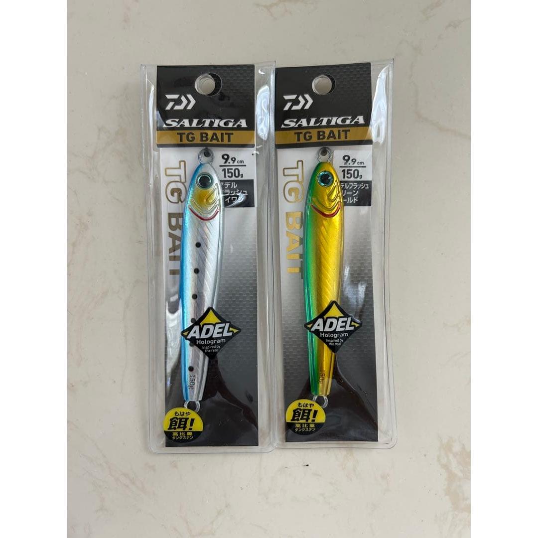 Б/у Daiwa SALTIGA TG BAIT 150г 2 шт. Adele Flash