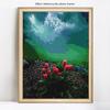 Diamond Painting Flower Full Display Scenic 5D DIY Full Round Cross Stitch Mosaic Diamond Embroidery