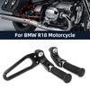 Motorcycle Rear Passenger Foot Pegs Mount Black Rest Pedal Footrest For BMW R18 -UP