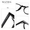 New color-changing anti-blue light glasses for both men and women, European and American style tr Plain glasses BS3512Blue light glasses
