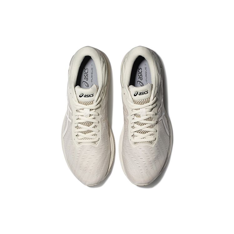 Asics Gel-Pursue 7 Comfortable Fabric Shock Absorption Durable Breathable Low-Top Training Running Shoes Men Sneaker Off-White 1011B254-201