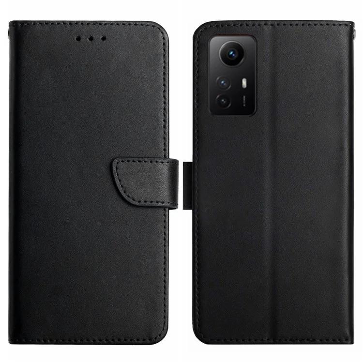 

HT02 для Xiaomi Redmi Note 12S 4G чехол из натуральной коровьей кожи, чехол-кошелек с текстурой наппа и подставкой, чехол для телефона