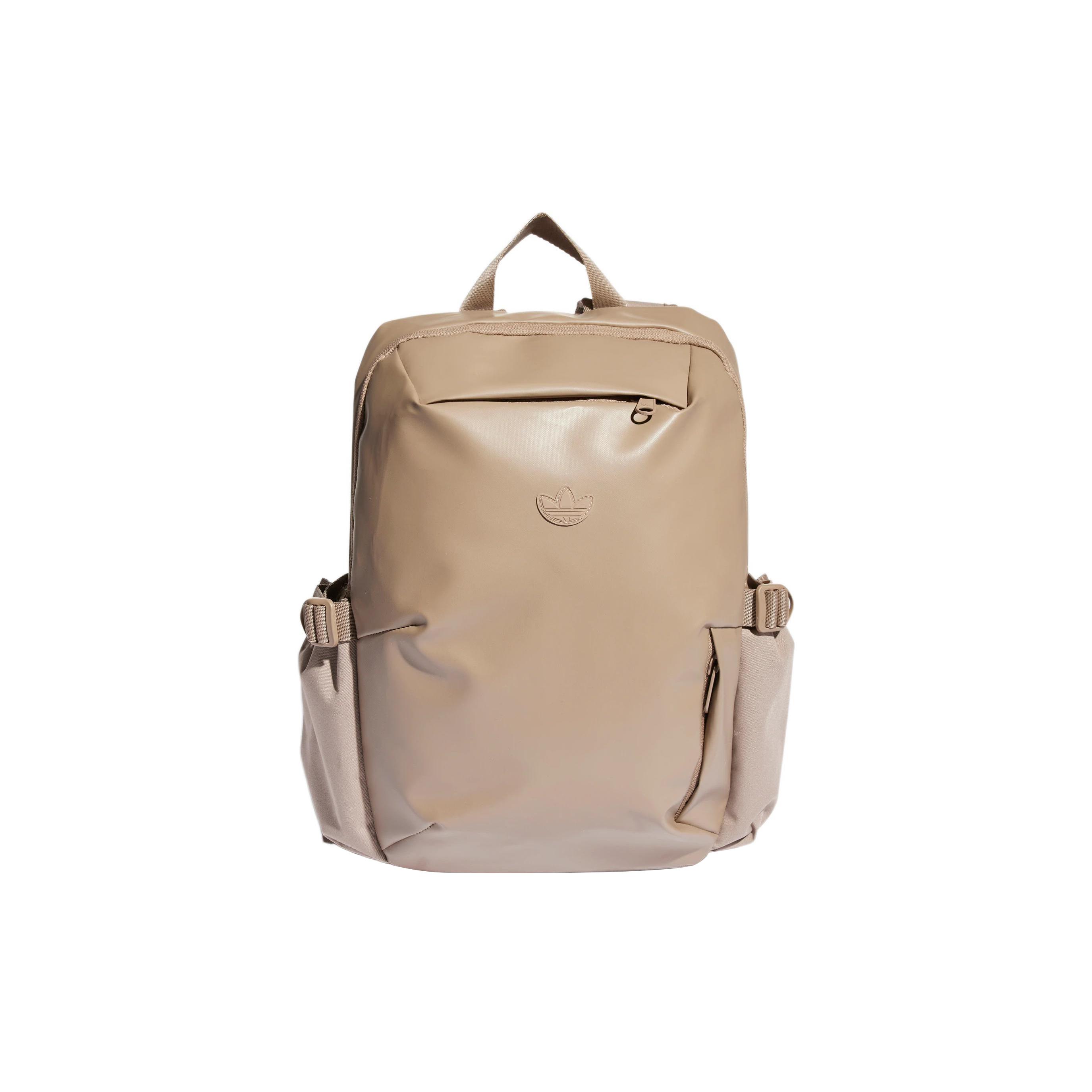 Adidas Originals Polyester Backpack Regular Unisex Pink Brown Pinkish Brown