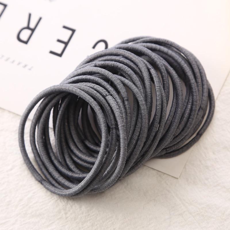 Korean Double-Strand Thin Rubber Band Hair Ties - Small Accessories