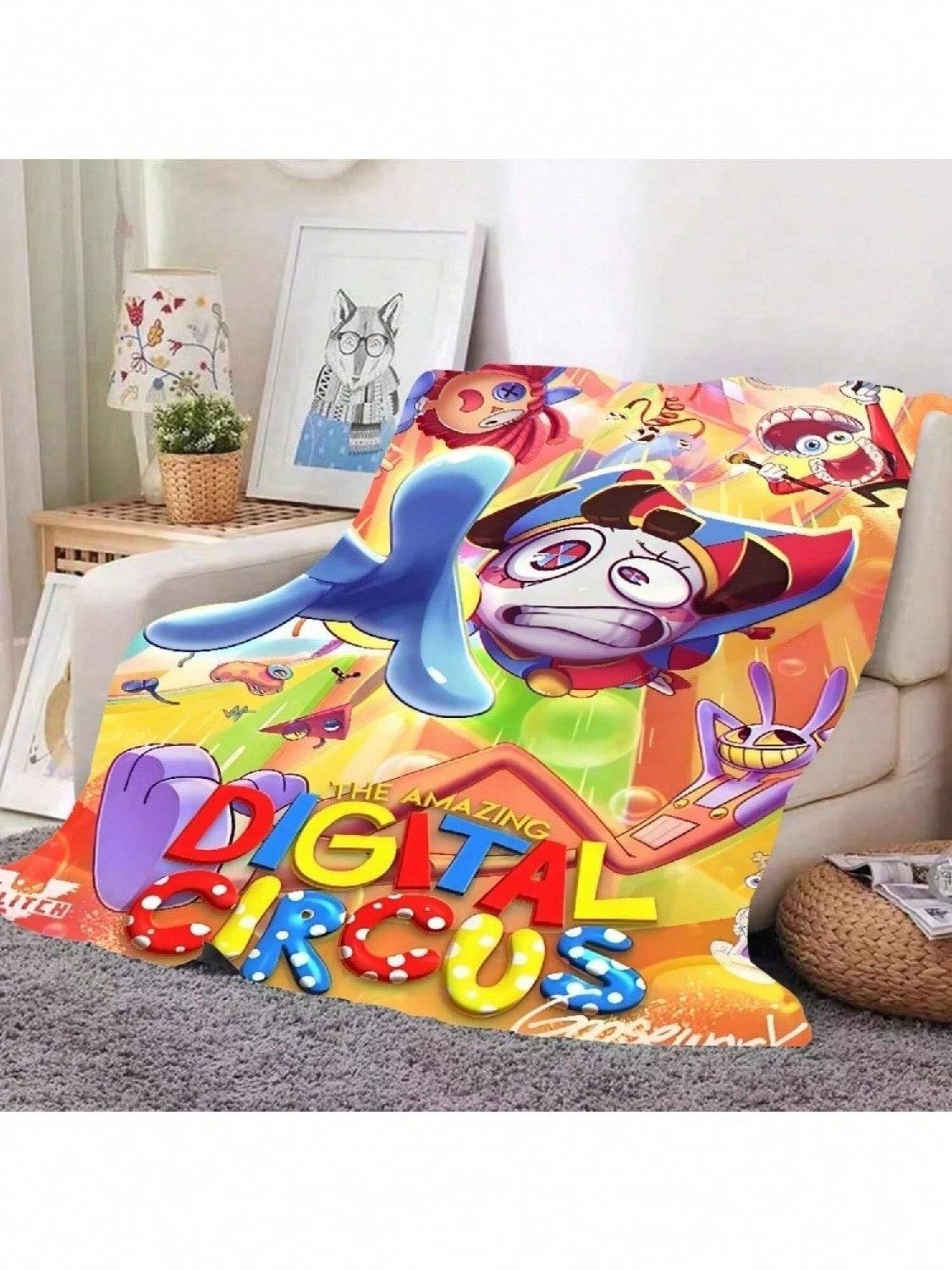 

Passionate Anime T-The A-Amazing D-Digital C-Circus Blanket Design Lightweight Throw Blanket For Dorms, Naps, Living Room, Offic 75X95CM