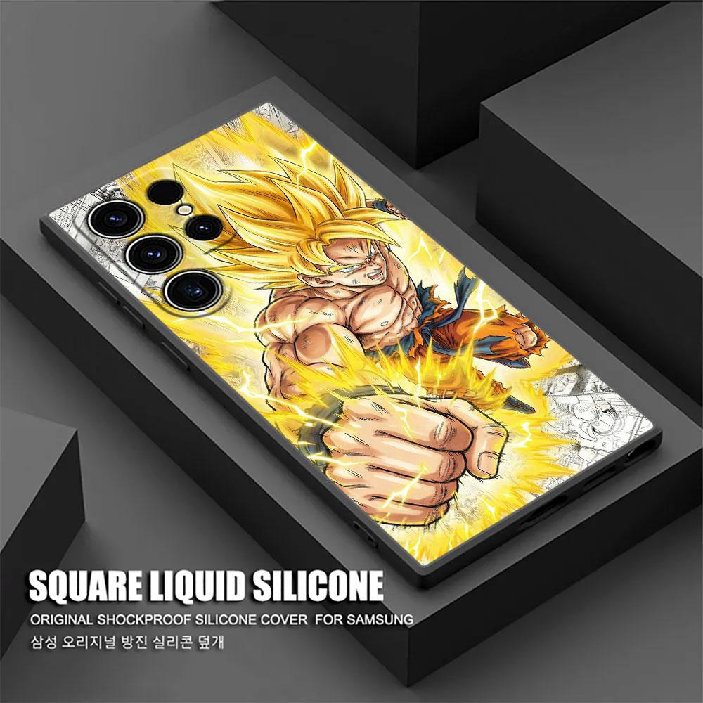 Cool D-Dragon Balls Saiyans Phone Case For Samsung Galaxy S25 S24 S23 S20 S21 FE S26 S22 Ultra 5G S26 Plus S25FE Silicone Cover