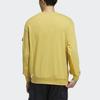 adidas Colorblock Large Pocket Knit Pullover Sweatshirt for Men, Yellow