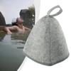Winter Sauna Hat Wool Felt Sauna Hat Thickened Sauna Hat Forehead Protection