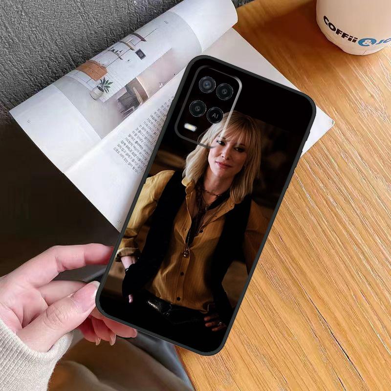 Cate Blanchett Hülle für OPPO A78 A98 A58 A96 A76 A16 A17 A15 A5 A9 A74 A94 A52 A72 A53 A54 A57 S