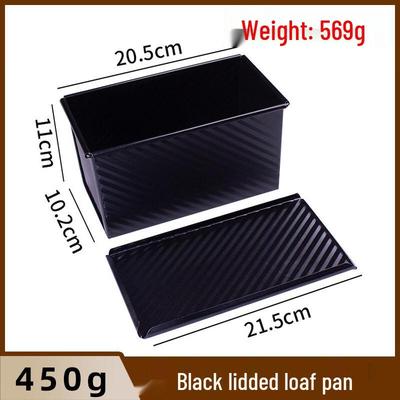 Non-stick Rectangular Loaf Pan with Lid