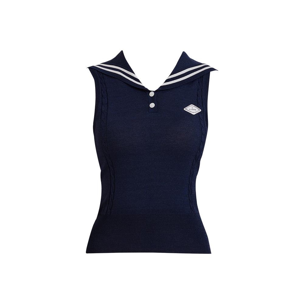 J.JANE Sailor Sleeveless Knit (Navy)