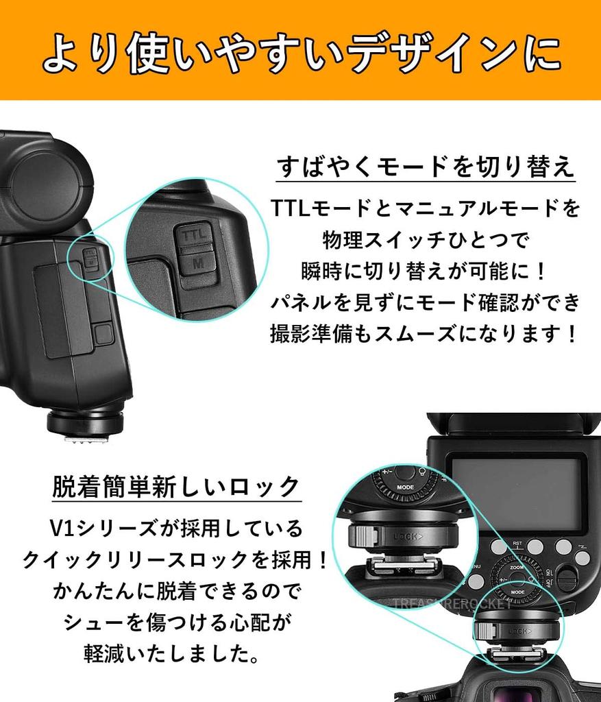 Japanese Godox Ving V860IIIN V860III Nikon Compatible 76Ws GN60 Camera Flash HSS TTL with Japanese Instruction [Authorized Distributor] V860III-N 2.4G