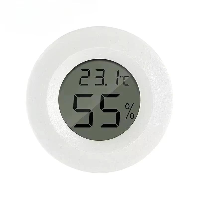 1pc Mini LCD Digital Thermometer & Hygrometer -50°C to +70°C Temperature & Humidity Meter for Fridge Freezer Testing