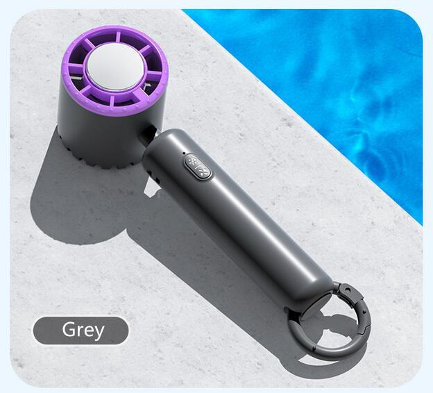 

2025 New Portable USB 3-Speed Air Cooler Humidifier Fan Turbo Cool Wind Freeze Handheld Fan Compact Desktop Cooling Home/Office