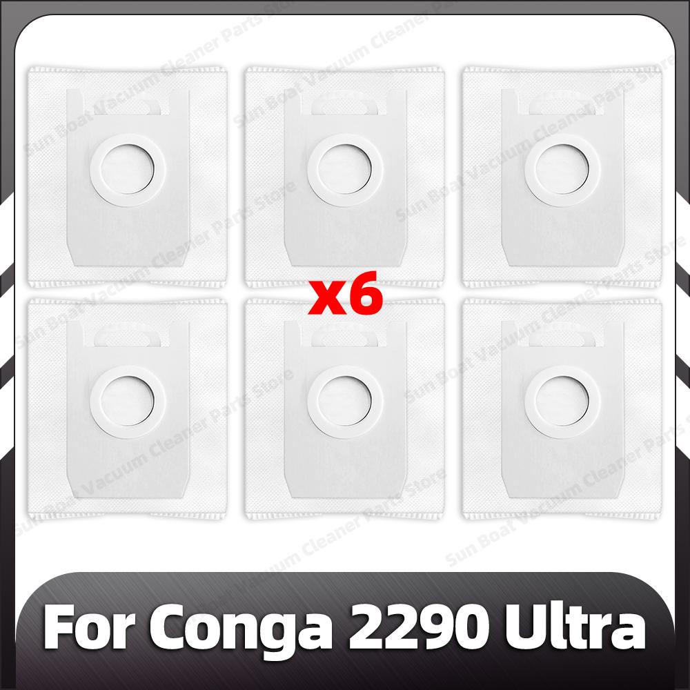 Kompatibel für Conga 2290 Ultra Ersatz Wichtigsten Seite Pinsel HEPA-Filter Mopp Pads Staub Taschen Ersatzteile Zubehör