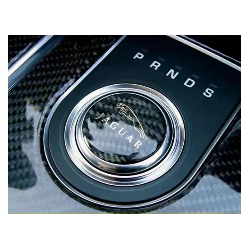 Car Interior Gear Console Cover Emblem Badge Stickers Accessory For Jaguar X S F XF XE XJ XK XEL XFL XJL XJ6 XJS XKR XFR F-Type PP20