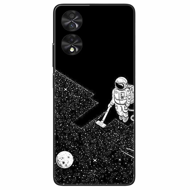 Phone Cover for TCL 40 NxtPaper 4G Case Black TPU Bumpers Silicone Shockproof Fundas for TCL 40 NxtPaper 4G Soft Capa Wolf Lions -TCL 40 NxtPaper 4G
