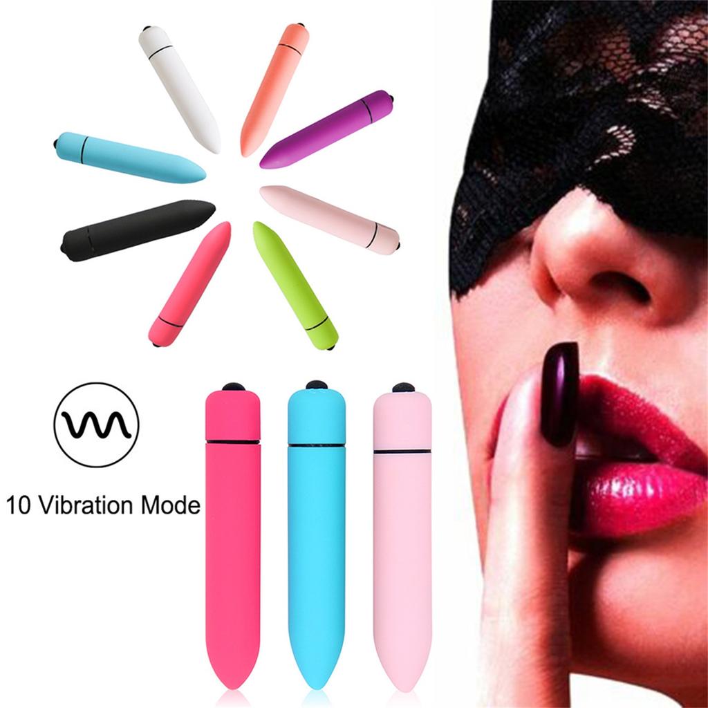 Waterproof Portable Female 10 Speed G-Spot Vibrator Electrical Clit Massager