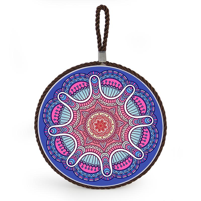 New Chinese Style Daily Dining Placemat Coaster Casserole Bowl Tableware Mat for Kitchen