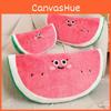 Cartoon Watermelon Simulation Pillow Plush Toy For Kids Ornament Bedroom