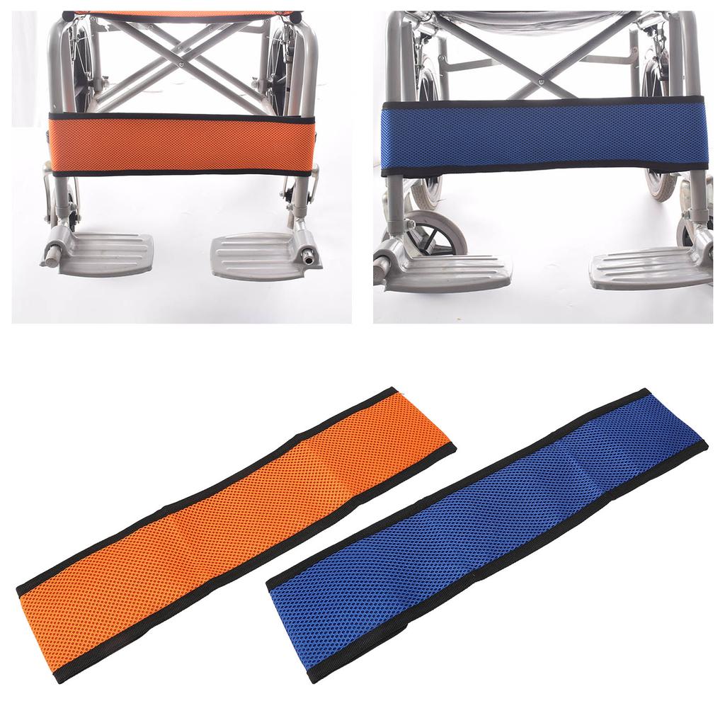 Wheelchair Calf Strap Mesh Fabric Leg Rest Restraining Strap Wheelchair Accessory for 17.7in Width W
