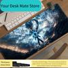 Positioned Dragon Ball Leather Mouse Pad Boy Two-dimensional E-sports Game Computer Keyboard Pad Student Desk Pad Cartoon