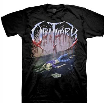 Obituary Slowly We Rot Album Death Metal Shirt