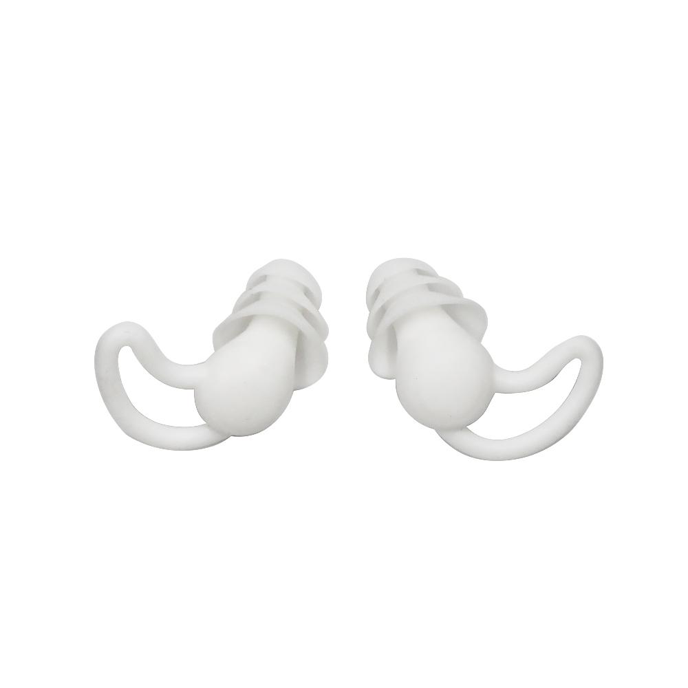 Reusable Silicone Earplugs for Sleeping Shark Fin Waterproof Hearing Protection Soft Ear Tips Noise Cancelling Ear Plugs Silicone