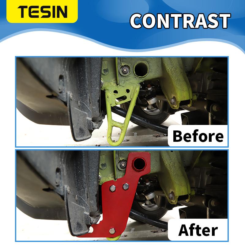 TESIN Car Towing Bars Kit For Suzuki Jimny 2019 2020 2021 2022 2023 2024 Front Rear Bumper Bar Towing Trailer Hook Accessories
