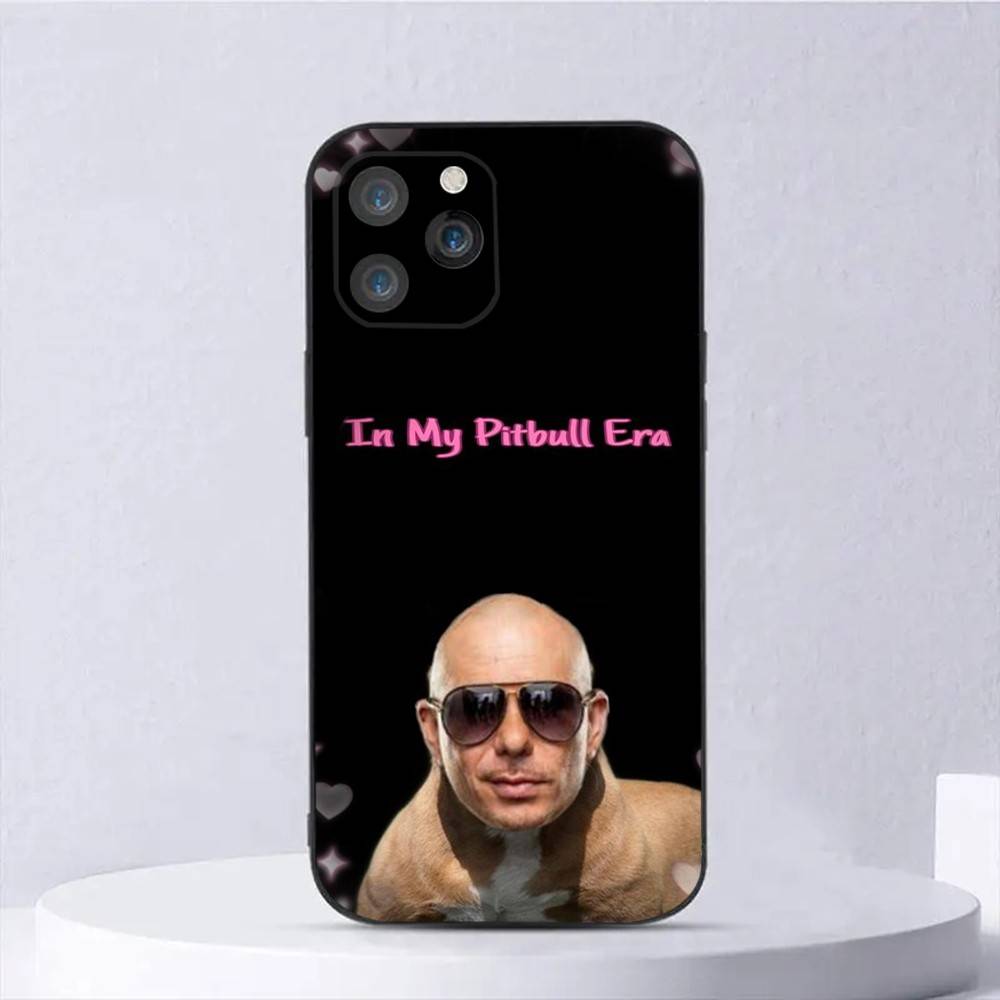

Mr Worldwides Pitbull Phone Case For iPhone 16,15,14,13,12,11,Plus,Pro Max,XS,X,E,SE,Mini Soft Silicone Black Cover iPhone13mini