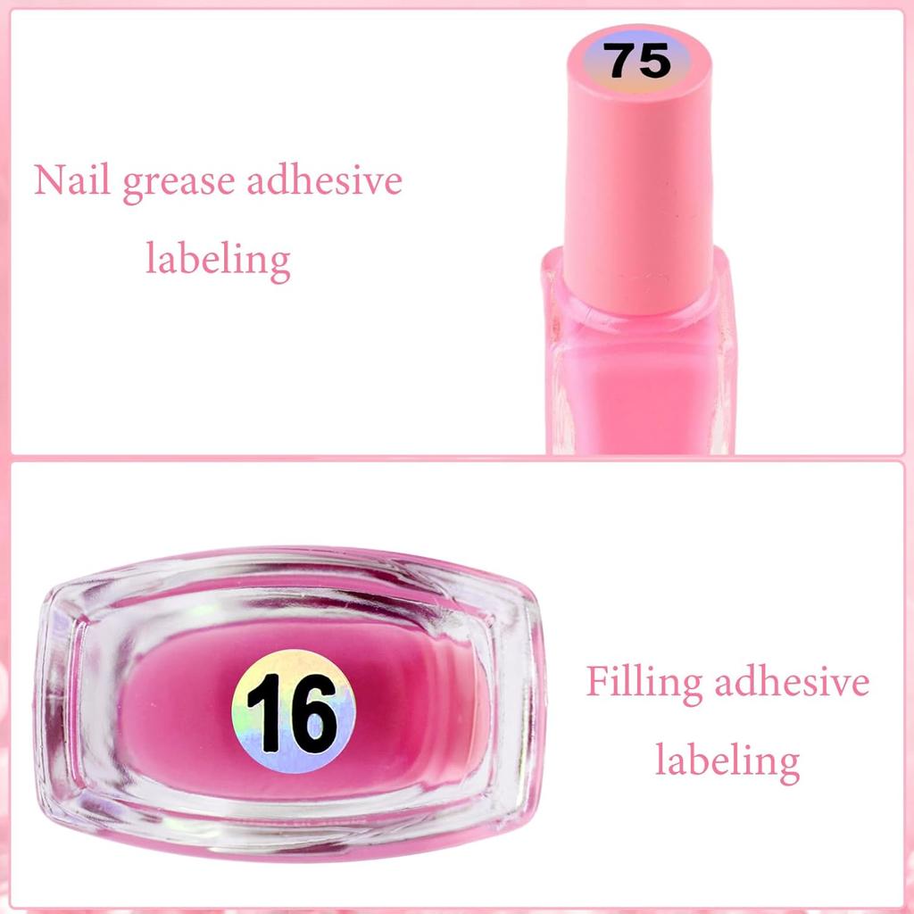 16 Sheets Round Clear Number Stickers 1-200 - Sparkling Self Adhesive Labels for Organizing Storage B & Boxes