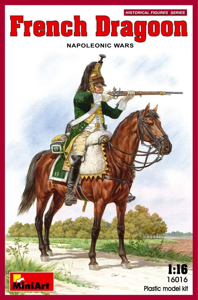 

Miniart French Napoleonic Wars Plastic Model 1/16 Dragoons,