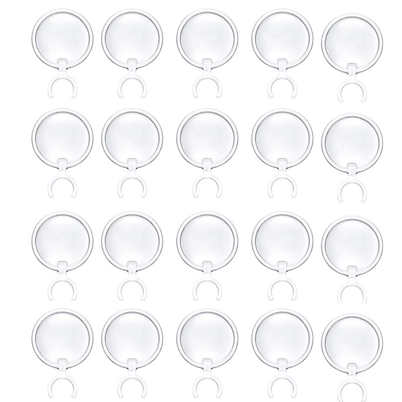 Diamond Pen Magnifier Clip Plastic Round DIY Diamond Painting Tool Point Drill Pen Magnifying Light Accessories Spot Auxiliary