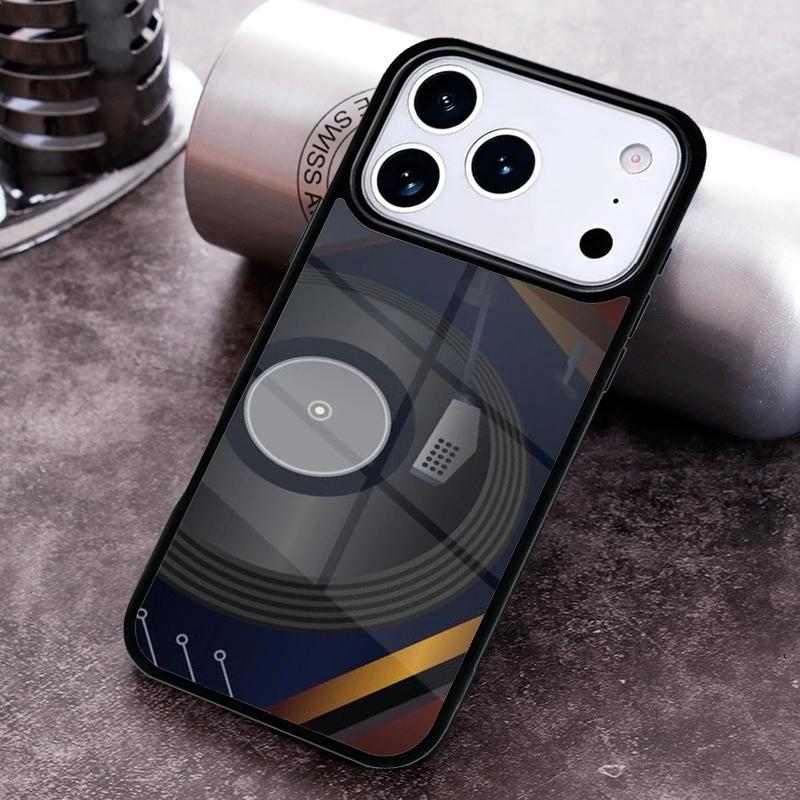 Minimalist Music Lover Phone Case for iPhone 17 16 15 Pro Max Air 14 13 12 11 Plus Shockproof Capa Cover
