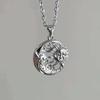 Bohemian Moon Sun Face Pendant Necklace With Alloy Charm For Fashion Women And Men
