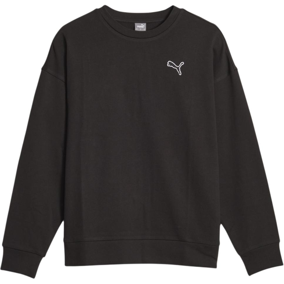 

Puma Better Essentials Crew Neck Pullover Long Sleeve Sweatshirt Women sweatshirt Black 675987-01 XS