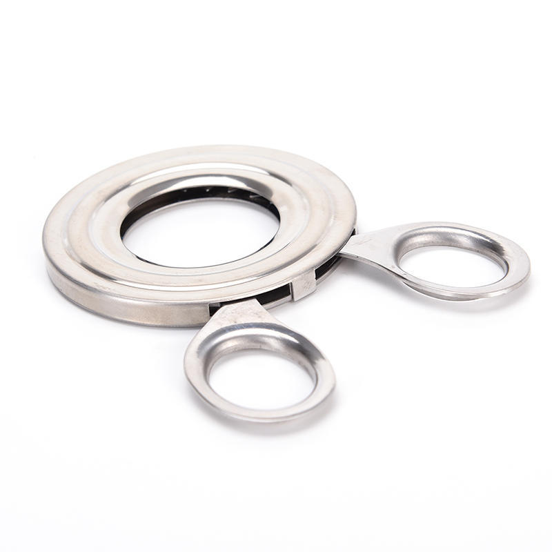 Egg Cutter Rustfritt stål Kokt egg Shell Topper Egg Opener Kjøkken Gadget Egg Tool