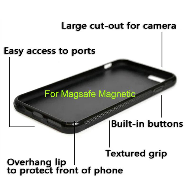 red high heel shoes Cute fashion Magnetic Phone Case For iPhone 17 16 15 12 13 Pro Max 14 Plus 11 Hard Cover With MagSafe