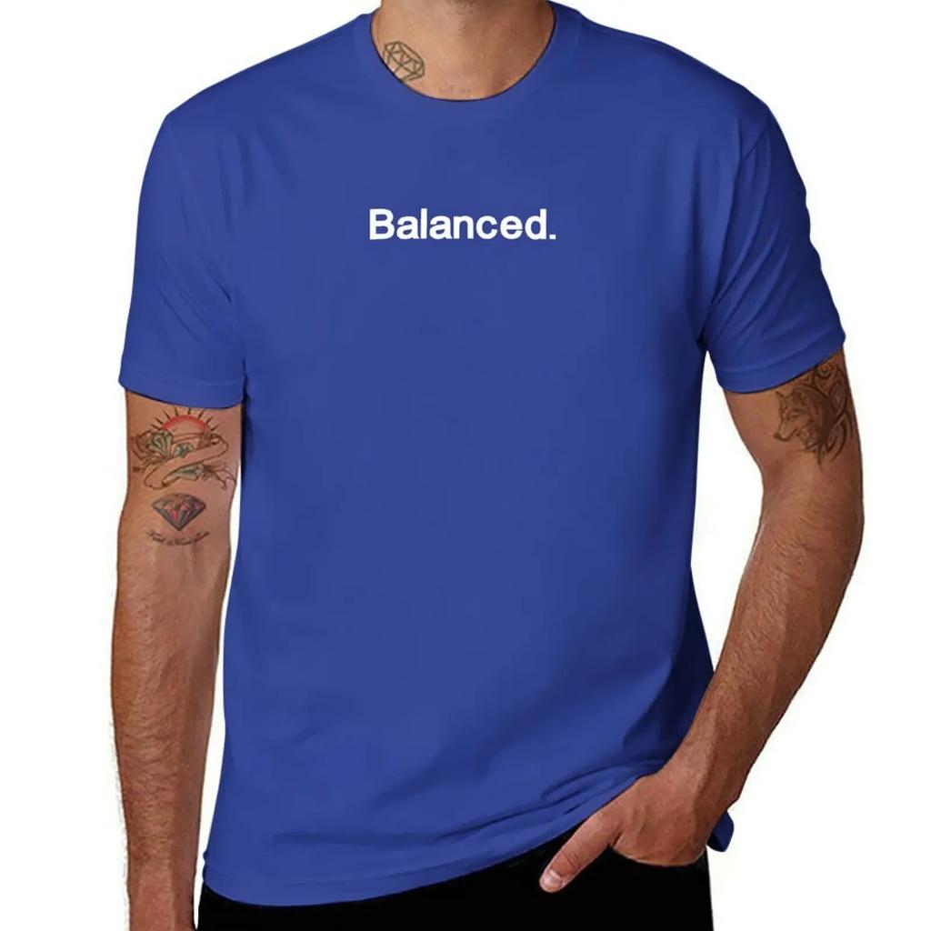 Balanced TShirt summer tops boys animal print man t shirt mens clothing