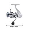 Fishing Reel Lightweight Metal Freshwater Spinner Reel For River Stream Pond Lake Freshwater Bass Trout Catfish Shore Pier