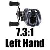 NM Baitcasting Fishing Reel for River & Lake Right Hand Use 8 Bearings 7.6:1 Gear Ratio