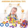 Children's Building Block Toys Snowflake Interlocking Building Block Toy Creative Stress Relief Fidget Toys Party Favors
