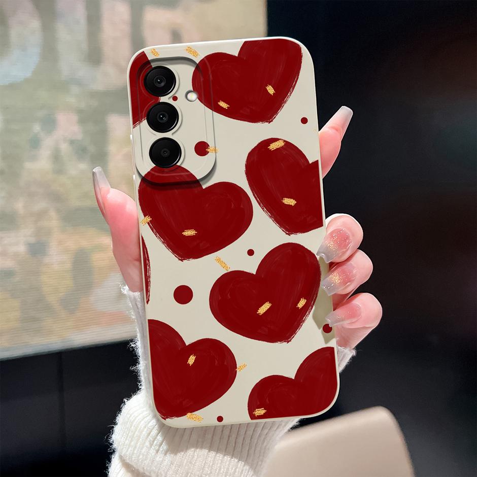 Custodia Per Samsung Galaxy A17 M17 4G 5G Gatto Cartone Animato Carino Copertura Protettiva Morbida in Silicone Per SamsungA17 M17 Fundas GalaxyM17 Coque