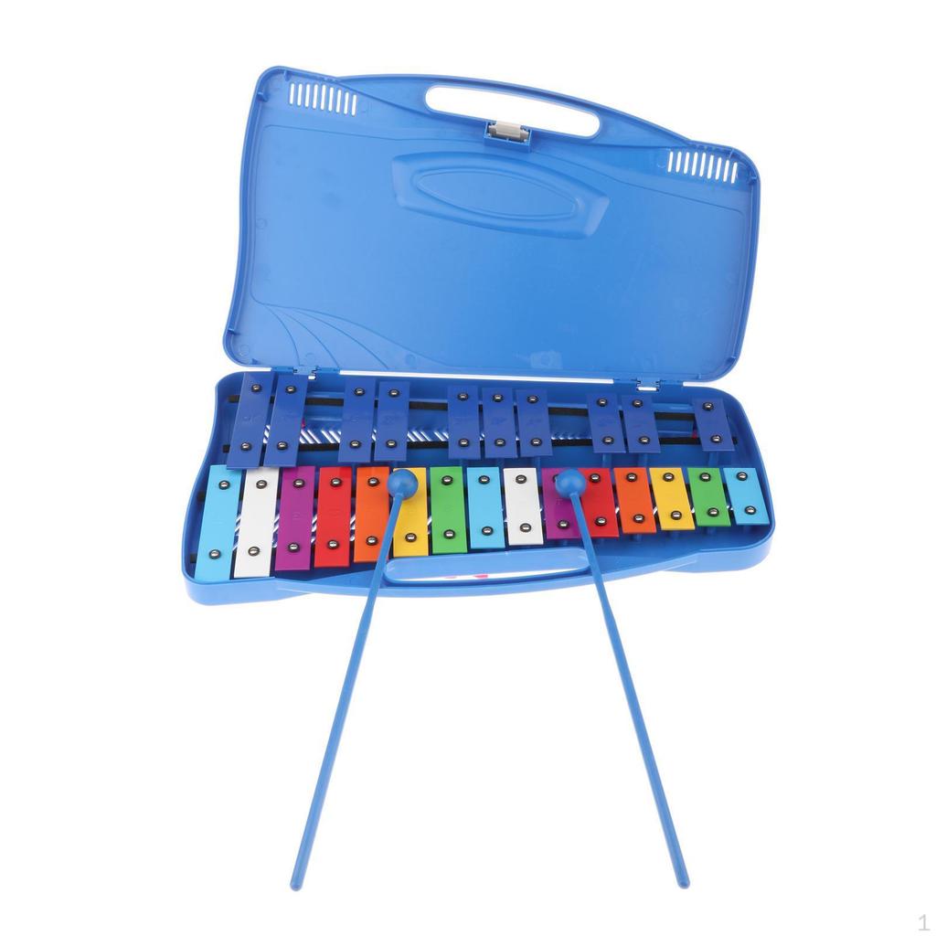 25 Note Xylophone Package Including Case And Mallets for All Ages