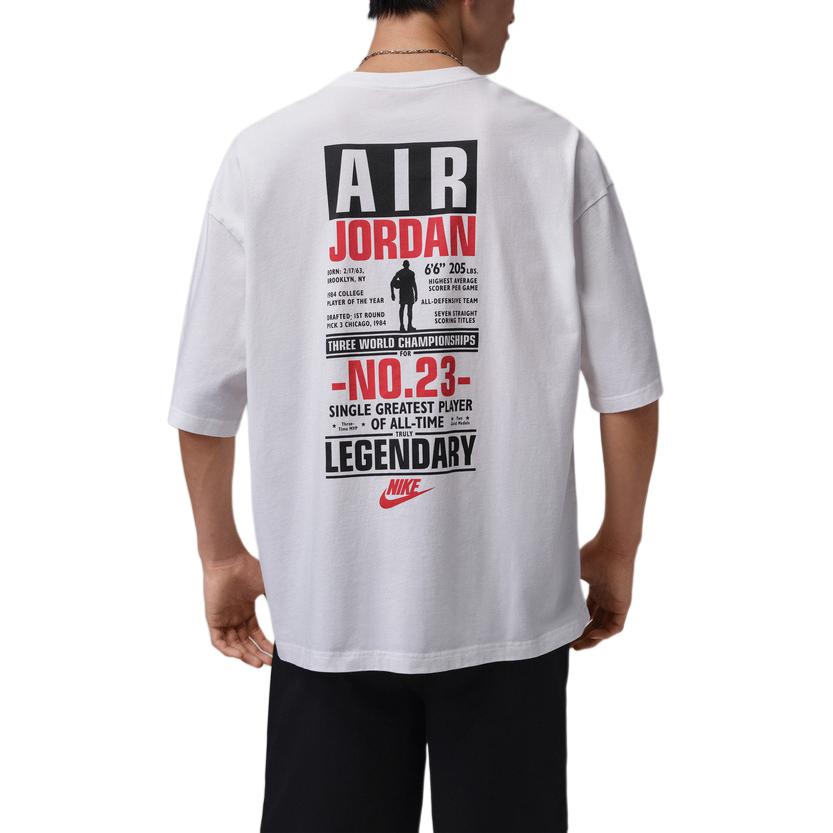 Jordan Flight Cotton Crew Neck Comfortable Short Sleeve T-Shirt Men tops IF3117100