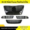 06-08 Lingyu Black Warrior Modified Front Grille for Passat