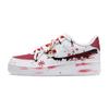 Air Force 1 Vielseitig Rutschfest Abriebfest Niedrig geschnitten Skateboard-Schuhe Herren Rot CW2288-111(Team348-)