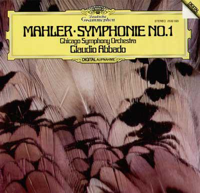 LP Record CLAUDIO ABBADO CHICAGO SYMPHONY OR Mahler Symphony No. 1 in D major 2532020 DEUTSCHE GRAMMO 1982 Germany Classical Used